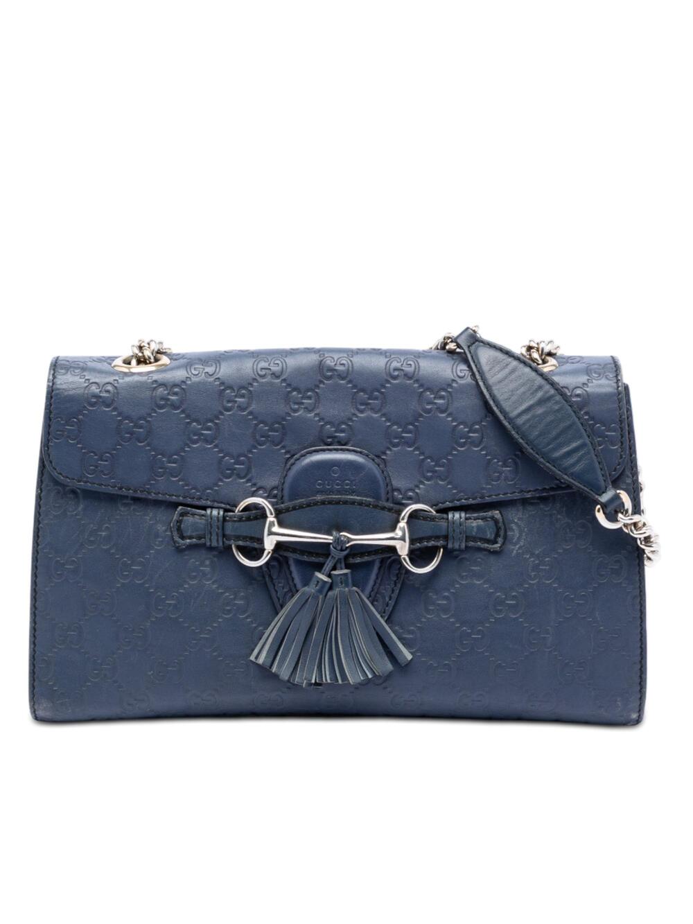 Emily Chain Flap Bag Guccissima Leather #275029G76B
